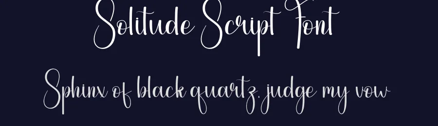 Solitude Script Font by andikastudio — Script Handwritten Font — thumbnail 2