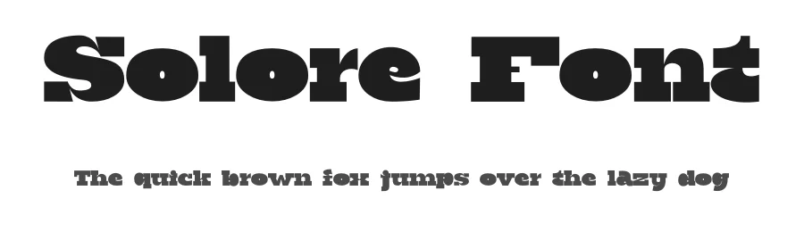 Solore Font by Artnivora Studio — Display Font
