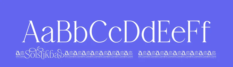 Solstikba Font by Artchitype Studio — Display Font — thumbnail 3
