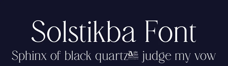 Solstikba Font by Artchitype Studio — Display Font — thumbnail 2