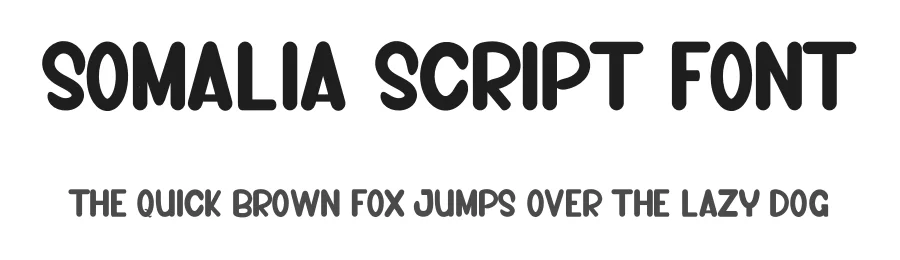 Somalia Script Font by inermediaSTUDIO — Display Font