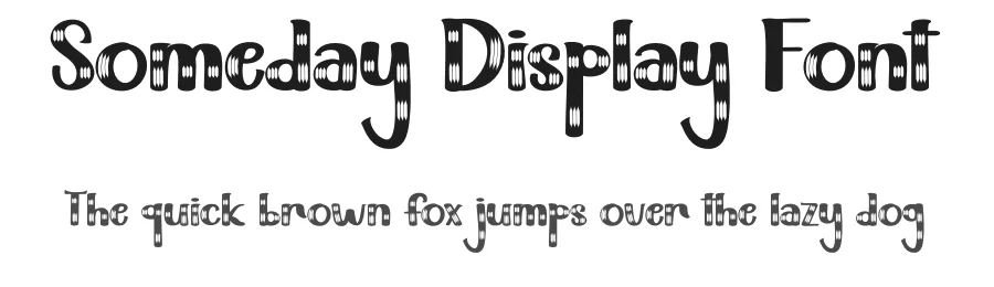 Someday Display Font by andikastudio — Script Handwritten Font