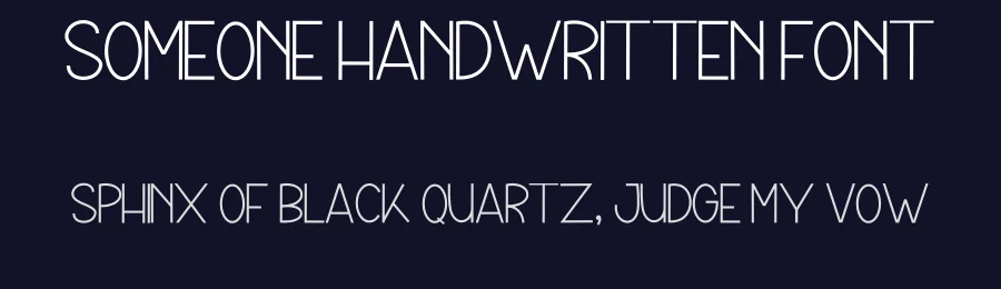 Someone Handwritten Font by inermediaSTUDIO — Display Font — thumbnail 2