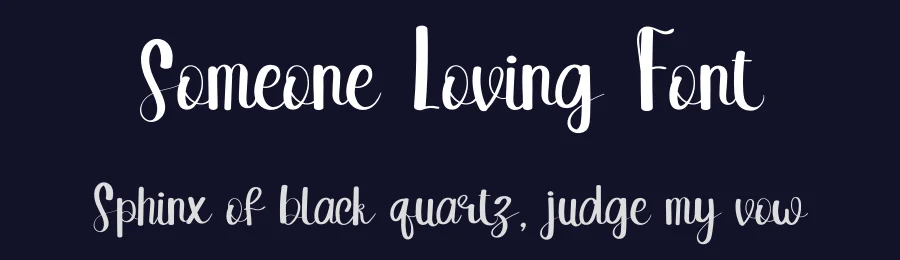 Someone Loving Font by Eddy Goodboy — Script Handwritten Font — thumbnail 2