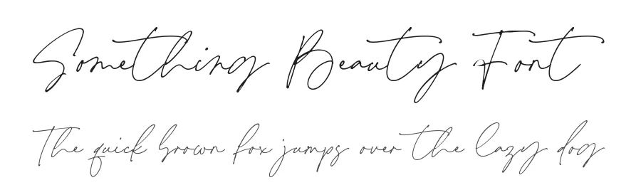 Something Beauty Font by Timur type — Serif Font