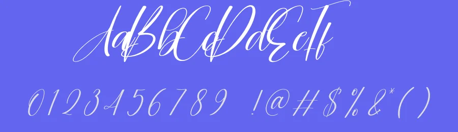 Something – Elegant Handwritten Font by creativeletter — Script Handwritten Font — thumbnail 3