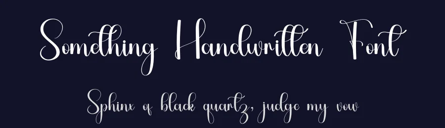 Something Handwritten Font by inermediaSTUDIO — Script Handwritten Font — thumbnail 2