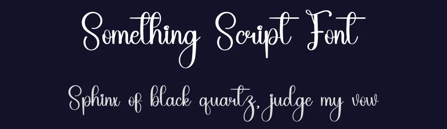 Something Script Font by inermediaSTUDIO — Script Handwritten Font — thumbnail 2