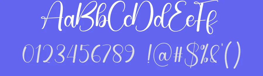 Something – Stylish Handwritten Script Font by creativeletter — Script Handwritten Font — thumbnail 3