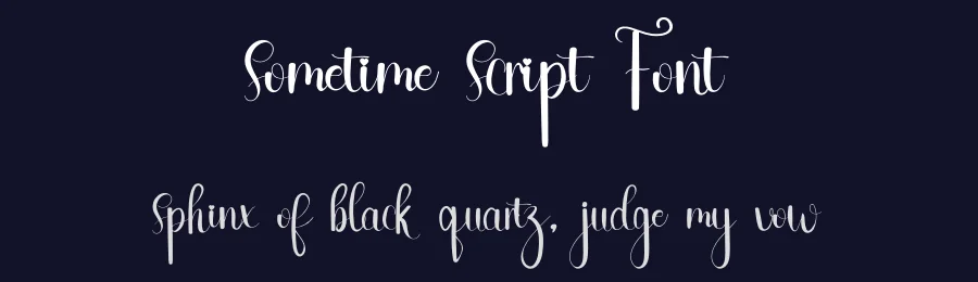 Sometime Script Font by inermediaSTUDIO — Script Handwritten Font — thumbnail 2