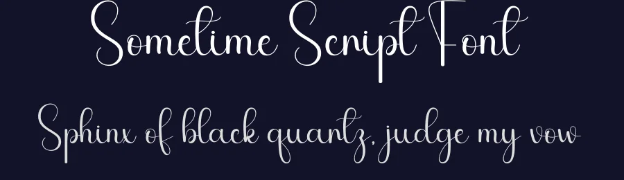 Sometime Script Font by andikastudio — Script Handwritten Font — thumbnail 2