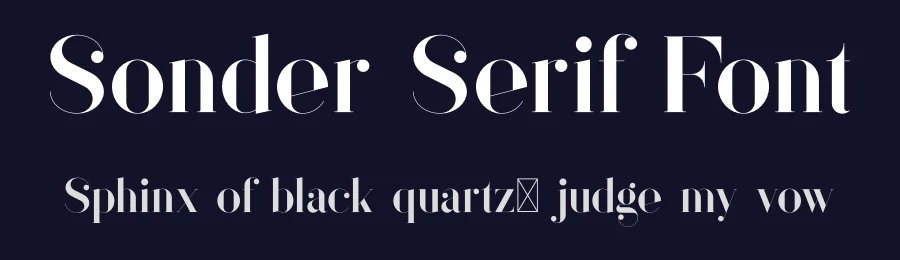Sonder Serif Font by vp_creative_shop — Serif Font — thumbnail 2