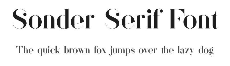 Sonder Serif Font by vp_creative_shop — Serif Font