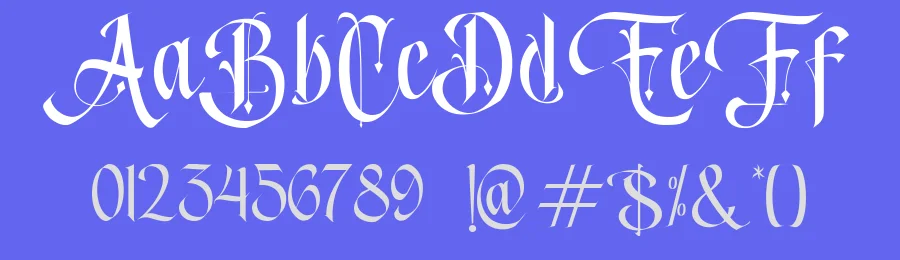 Song of Corona – Blackletter Font by GemesFont — Decorative Font — thumbnail 3