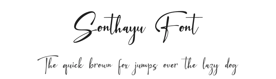 Sonthayu Font by Denustudios — Decorative Font