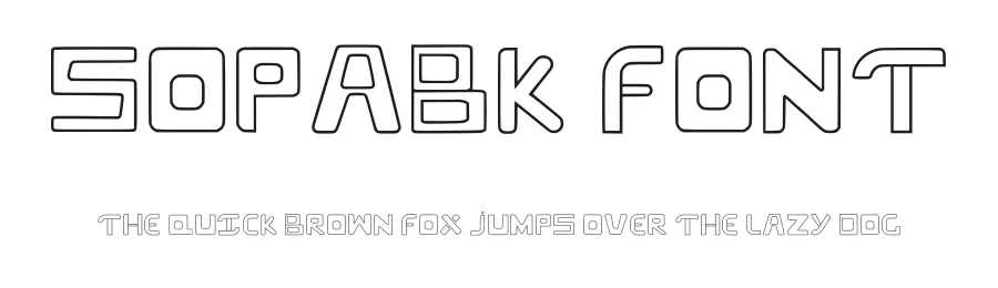 Sopabk Font by aimfunart — Decorative Font
