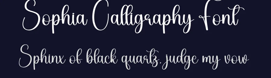 Sophia Calligraphy Font by andikastudio — Script Handwritten Font — thumbnail 2