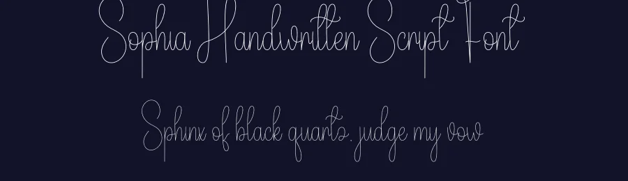 Sophia Handwritten Script Font by andikastudio — Script Handwritten Font — thumbnail 2