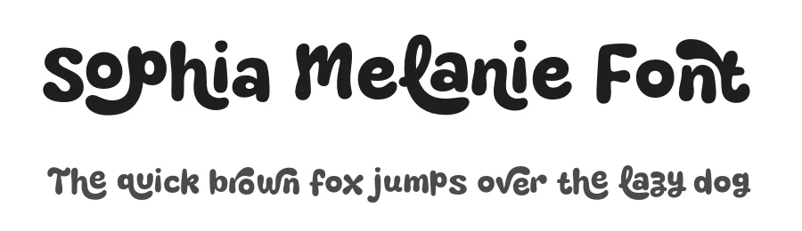 Sophia Melanie Font by grezlinestudio — Decorative Font