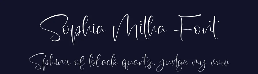 Sophia Mitha Font by letterenastudios — Script Handwritten Font — thumbnail 2