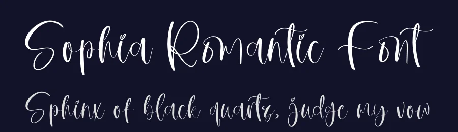 Sophia Romantic Font by letterenastudios — Script Handwritten Font — thumbnail 2