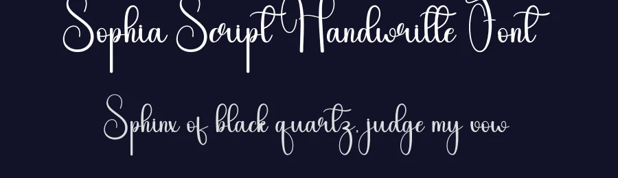 Sophia Script Handwritte Font by andikastudio — Script Handwritten Font — thumbnail 2