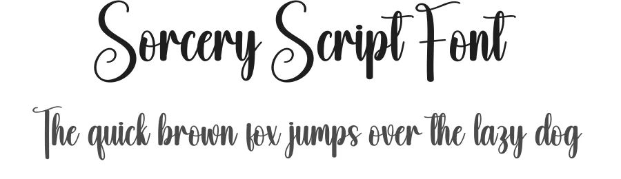 Sorcery Script Font by creativeletter — Script Handwritten Font