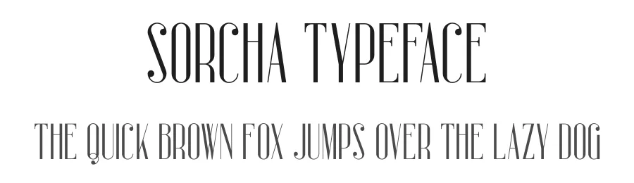 Sorcha Typeface by vp_creative_shop — Display Font