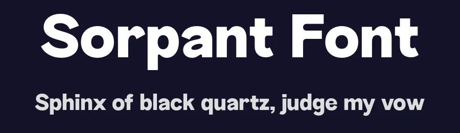 Sorpant Font by Jolicia Type Foundry — Display Font — thumbnail 2