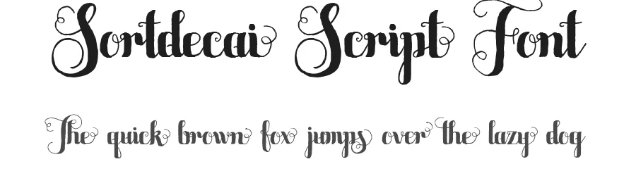 Sortdecai Script Font by Hamilton β Blackletter Font