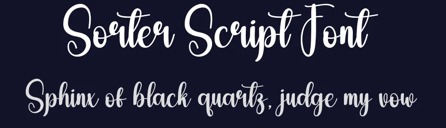 Sorter Script Font by andikastudio — Script Handwritten Font — thumbnail 2