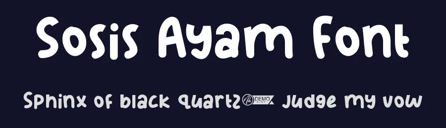 Sosis Ayam Font by nihstudio — Display Font — thumbnail 2