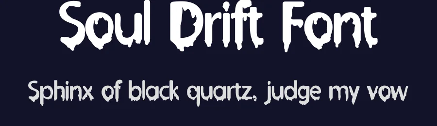 Soul Drift Font by inermediaSTUDIO — Display Font — thumbnail 2
