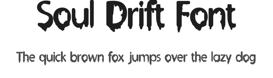 Soul Drift Font by inermediaSTUDIO — Display Font
