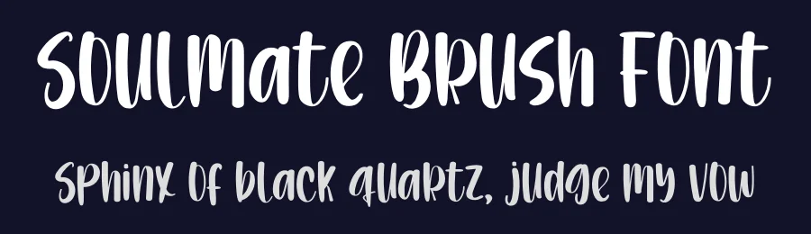 Soulmate Brush Font by inermediaSTUDIO — Script Handwritten Font — thumbnail 2