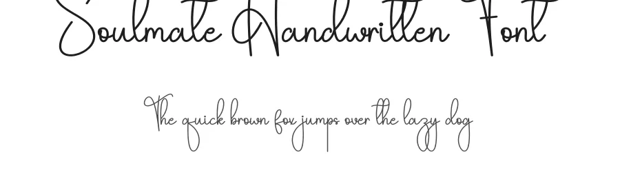 Soulmate Handwritten Font by andikastudio — Script Handwritten Font