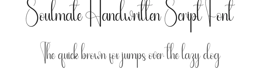 Soulmate Handwritten Script Font by andikastudio — Script Handwritten Font