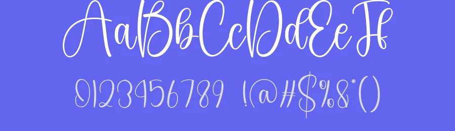 Soulmates Calligraphy Font by creativeletter — Script Handwritten Font — thumbnail 3