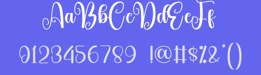 Soulmates Calligraphy Script Font by creativeletter — Script Handwritten Font — thumbnail 3