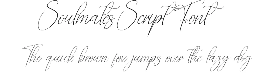 Soulmates Script Font by creativeletter — Script Handwritten Font