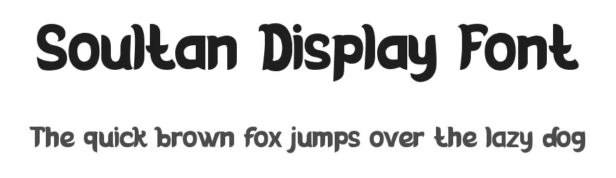 Soultan Display Font by Pinisiart — Display Font