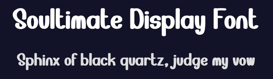 Soultimate Display Font by andikastudio — Script Handwritten Font — thumbnail 2