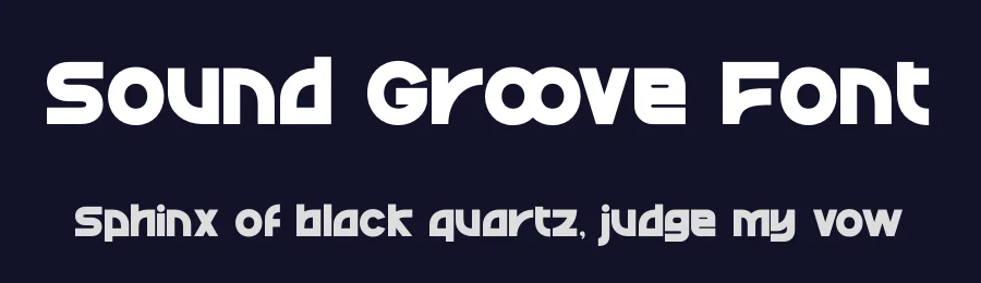 Sound Groove Font by timelesstype.co — Display Font — thumbnail 2