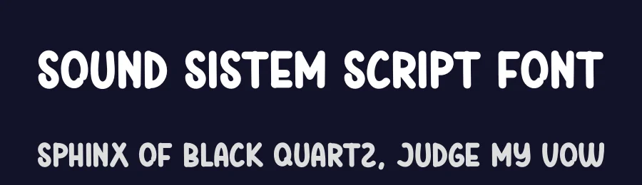 Sound Sistem Script Font by andikastudio — Script Handwritten Font — thumbnail 2