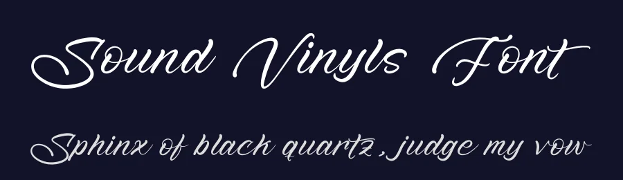 Sound Vinyls Font by letterenastudios — Script Handwritten Font — thumbnail 2