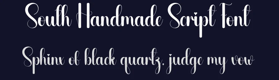 South Handmade Script Font by andikastudio — Script Handwritten Font — thumbnail 2