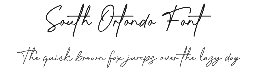 South Ortondo Font by wibisono2001 — Script Handwritten Font