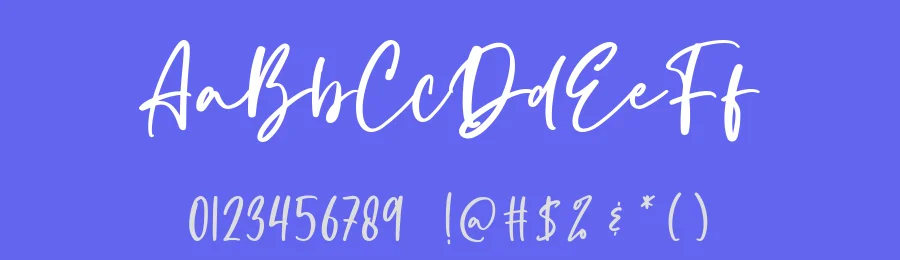 South Paradise – Handwritten Font by Fikryal Studio — Script Handwritten Font — thumbnail 3