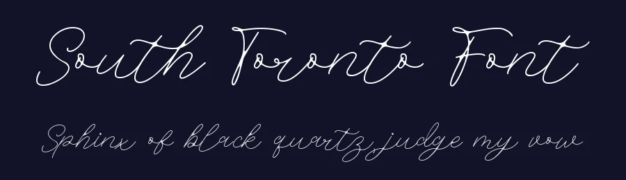 South Toronto Font by JunCreative — Script Handwritten Font — thumbnail 2