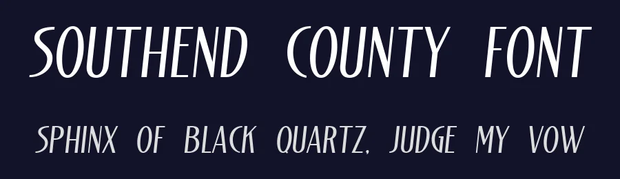 Southend County Font by Letterhend Studio — Sans Serif Font — thumbnail 2